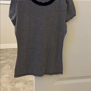 A stripped shirt